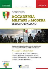 Cover 013B | Concorso Accademia Militare di Modena Esercito Italiano (Prove di Selezione - TPA, Tema, Prova Orale)