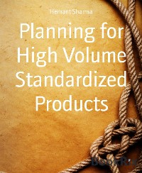 Cover Planning for High Volume Standardized Products
