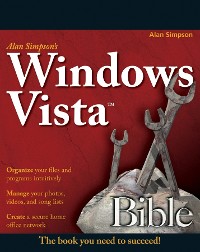 Cover Alan Simpson's Windows Vista Bible
