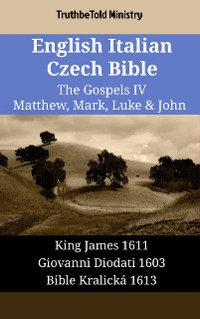 Cover English Italian Czech Bible - The Gospels IV - Matthew, Mark, Luke & John