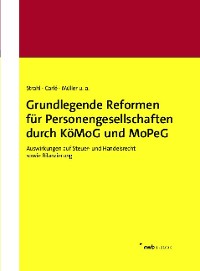 Cover Grundlegende Reformen für Personengesellschaften durch KöMoG und MoPeG