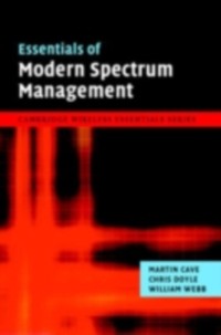 Cover Essentials of Modern Spectrum Management
