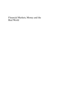 Cover Financial Markets, Money, and the Real World