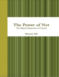 Cover The Power of Not: The Perpetual Enjoyment of Control