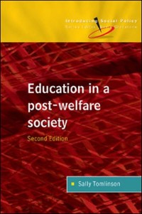 Cover Education in a Post-Welfare Society