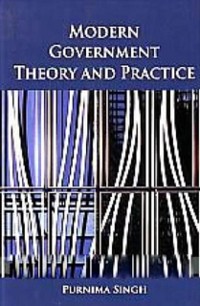 Cover Modern Government Theory And Practice