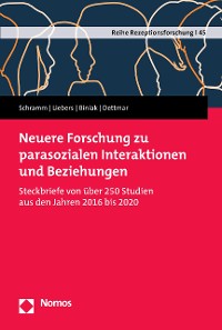 Cover Neuere Forschung zu parasozialen Interaktionen und Beziehungen