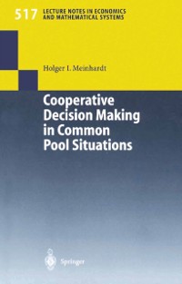 Cover Cooperative Decision Making in Common Pool Situations