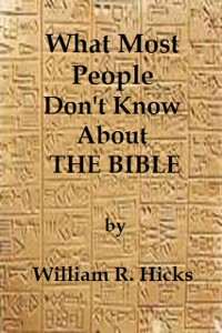 Cover What Most People Don't Know About The Bible