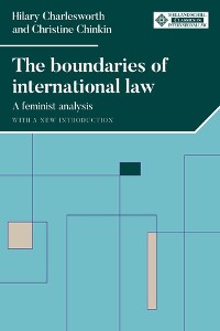 Cover The boundaries of international law