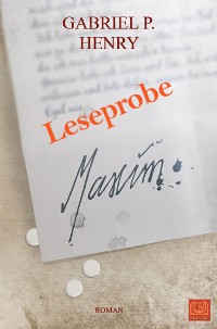 Cover Leseprobe - Maxim