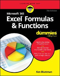 Cover Microsoft 365 Excel Formulas & Functions For Dummies