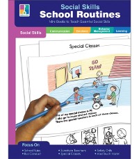 Cover Social Skills Mini-Books School Routines