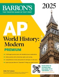 Cover AP World History: Modern Premium, 2025: Prep Book with 5 Practice Tests + Comprehensive Review + Online Practice