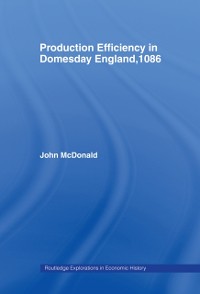 Cover Production Efficiency in Domesday England, 1086