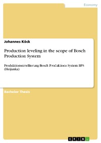 Cover Production leveling in the scope of Bosch Production System