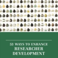 Cover 53 ways to enhance researcher development