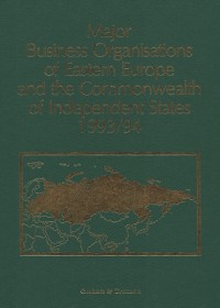Cover Major Business Organisations of Eastern Europe and the Commonwealth of Independent States 1993/94