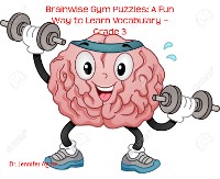 Cover Brainwise Gym Puzzles: A Fun Way to Learn Vocabulary – Grade 3