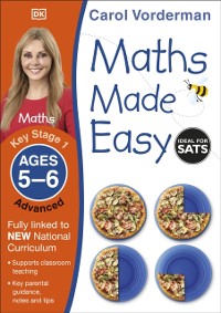 Cover Maths Made Easy Ages 5-6 Key Stage 1 Advanced