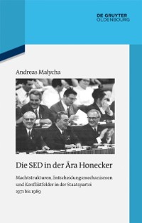 Cover Die SED in der Ära Honecker