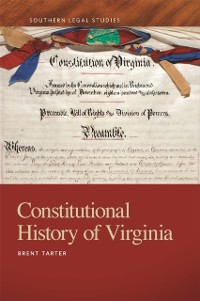 Cover Constitutional History of Virginia
