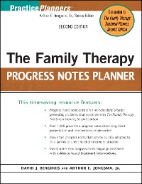 Cover The Family Therapy Progress Notes Planner