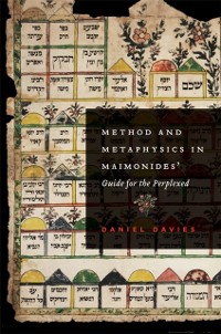 Cover Method and Metaphysics in Maimonides' Guide for the Perplexed