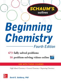 Cover Schaum's Outline of Beginning Chemistry