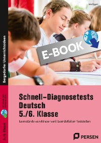 Cover Schnell-Diagnosetests Deutsch 5./6. Klasse