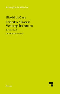 Cover Cribratio Alkorani. Sichtung des Korans. Zweites Buch