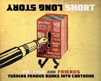 Cover Long Story Short: Turning Famous Books into Cartoons