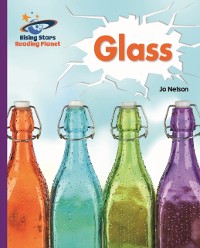 Cover Reading Planet - Glass  - Purple: Galaxy