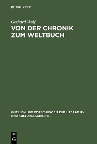 Cover Von der Chronik zum Weltbuch