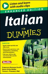 Cover Italian For Dummies, Enhanced Edition