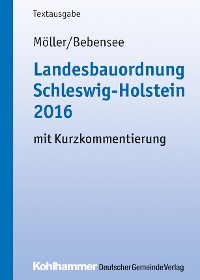 Cover Landesbauordnung Schleswig-Holstein 2016