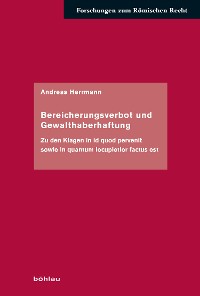 Cover Bereicherungsverbot und Gewalthaberhaftung