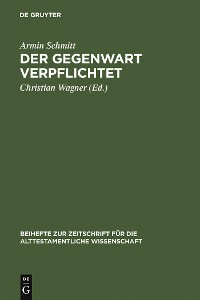 Cover Der Gegenwart verpflichtet