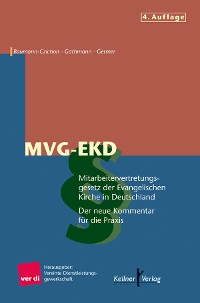 Cover Mitarbeitervertretungsgesetz der Evangelischen Kirche in Deutschland, MVG-EKD