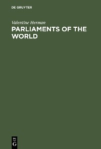 Cover Parliaments of the World