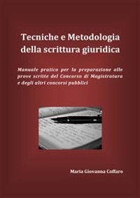 Cover Tecniche e Metodologia della scrittura giuridica