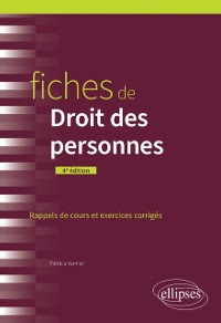 Cover Fiches de Droit des personnes