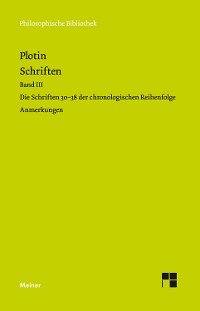 Cover Schriften. Band III
