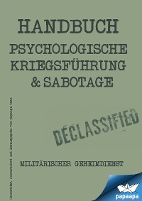 Cover Handbuch - Psychologische Kriegsführung und Sabbotage