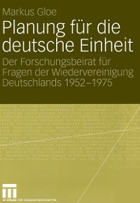 Cover Planung für die deutsche Einheit