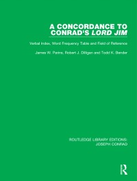 Cover Concordance to Conrad's Lord Jim