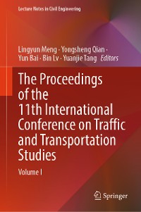 Cover The Proceedings of the 11th International Conference on Traffic and Transportation Studies