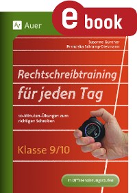 Cover Rechtschreibtraining für jeden Tag Klasse 9 10