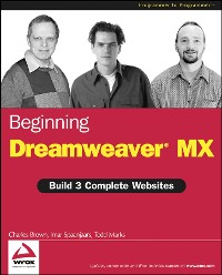 Cover Beginning Dreamweaver MX