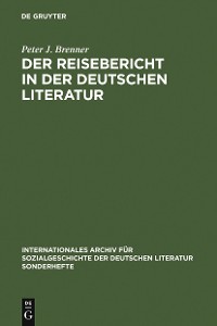 Cover Der Reisebericht in der deutschen Literatur
